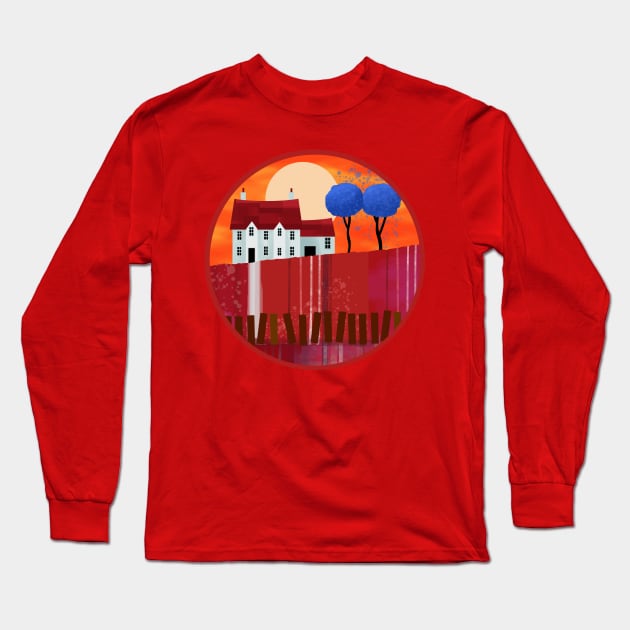 Strawberry Fields Forever Long Sleeve T-Shirt by Scratch